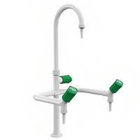  Chemicals Resistant  Triple Outlet Faucet KF1W Taiwan
